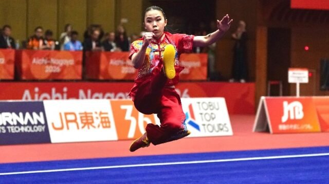 Eugenia Diva Widodo berhasil menyumbangkan medali perunggu pada ajang Asian Games Aichi-Nagoya 2026 , Foto/Kemenpora