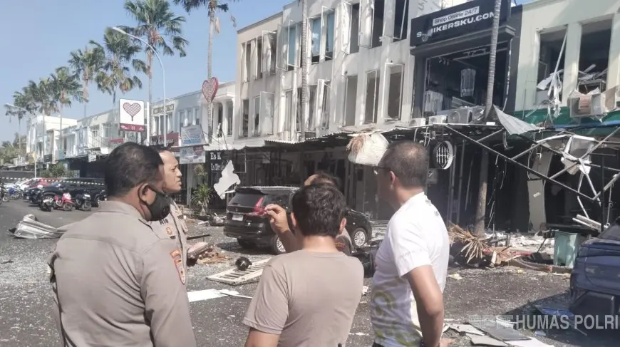 Lokasi Ledakan di Surabaya di salah satu Ruko, Foto/Isitmewa Lokasi Ledakan di Surabaya di salah satu Ruko, Foto/Isitmewa
