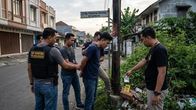 Gamabar Ilustrasi seorang pria yang diduga terlibat dalam penyalahgunaan narkotika jenis sabu , Foto/Gemini