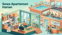 Gamabar Ilustrasi Apartement, Foto/Gemini Ai
