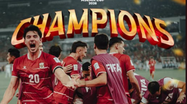 Timnas Indonesia Juara FIFA ASEAN Cup 2026, Foto/Isitmewa