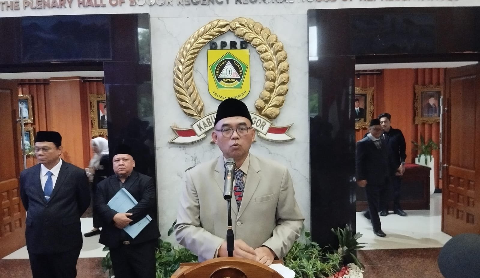 Sekretaris Daerah (Sekda) Kabupaten Bogor, Ajat Rochmat Jatnika, Foto/Rama Sekretaris Daerah (Sekda) Kabupaten Bogor, Ajat Rochmat Jatnika, Foto/Rama