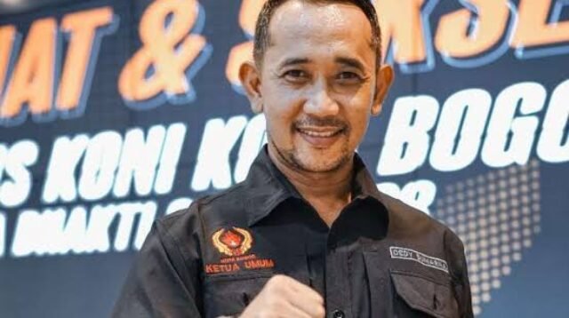 Ketua KONI Kota Bogor, Dedi Sumarna, Foto/Isitmewa