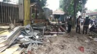 Pembongkaran PKL dekar Rumah Sakit Marzuki Mahdi, Semeru, Kota Bogor, Foto/Maya Melina