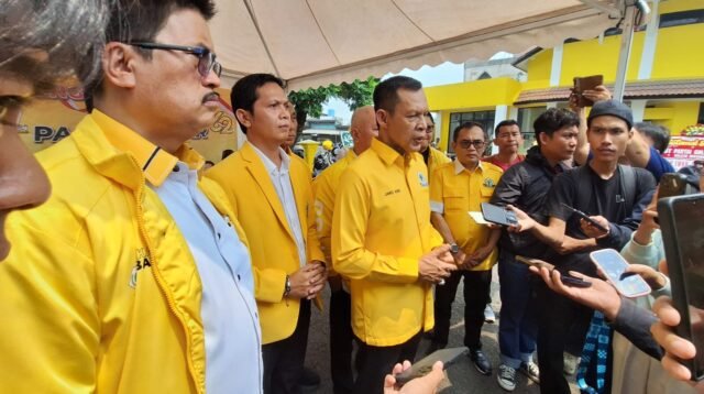 Wakil DPD Partai Golkar Provinsi Jawa Barat, Ade Ruhandi atau yang akrab disapa Jaro Ade, Foto/Rama