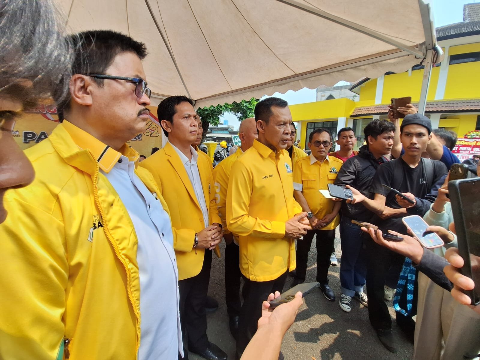 Wakil DPD Partai Golkar Provinsi Jawa Barat, Ade Ruhandi atau yang akrab disapa Jaro Ade, Foto/Rama