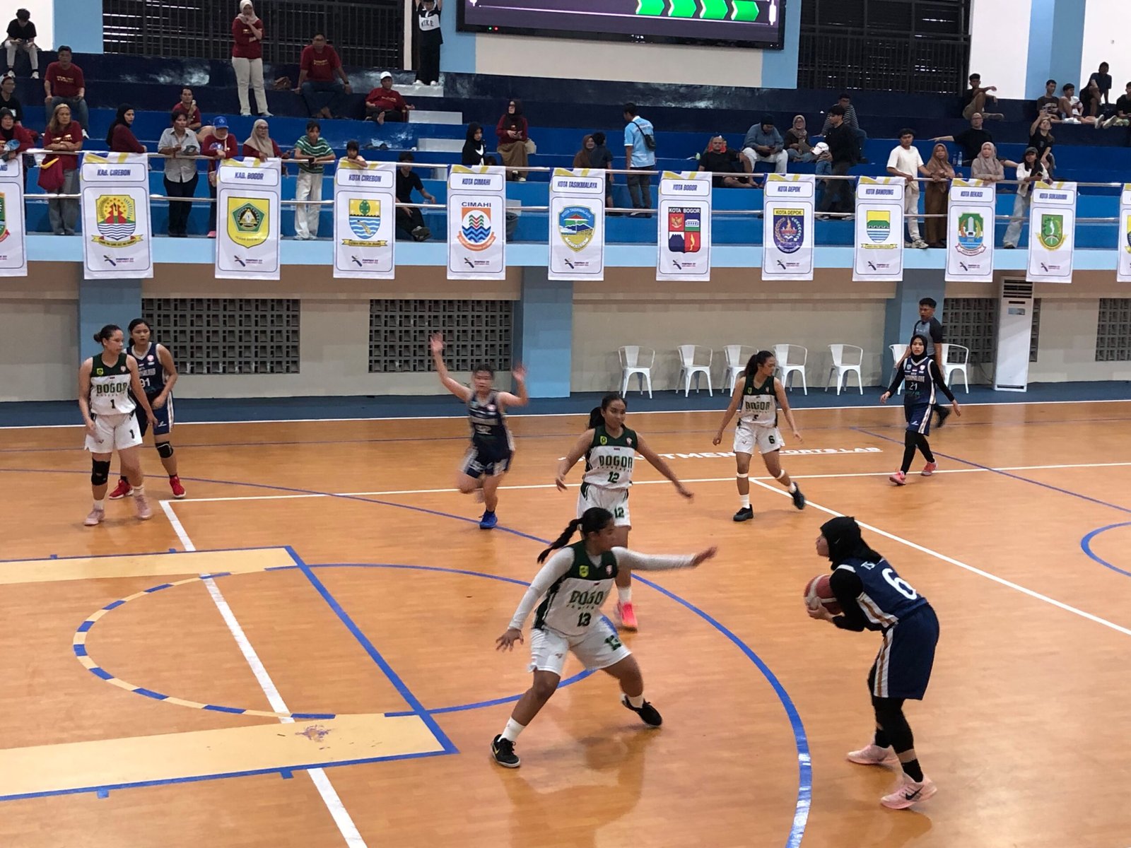 Tim basket putri 5×5 Kabupaten Bogor, Foto/(Dok. Humas Kontingen) ‎